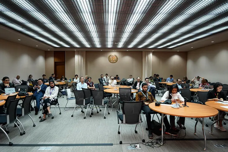 A working hall at the UN Responsible Business and Human Rights Forum, Asia-Pacific 2026