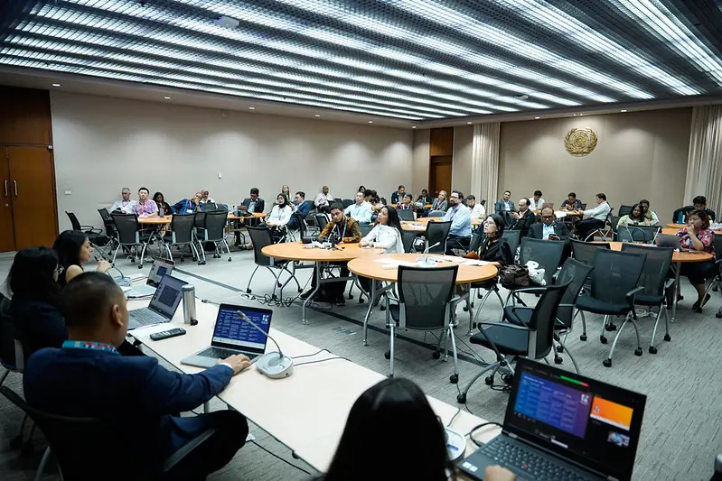 A session in progress at the UN Responsible Business and Human Rights Forum, Asia-Pacific 2026