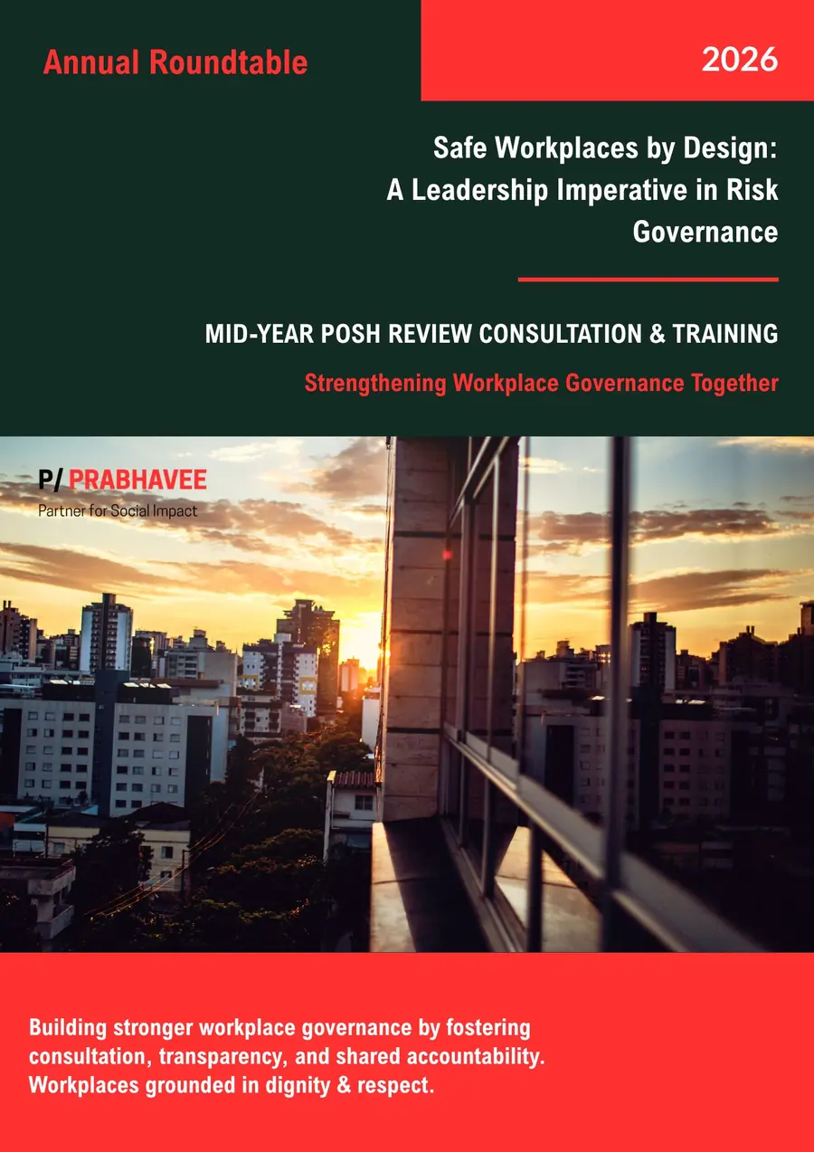 Poster: Annual Roundtable 2026, Safe Workplaces by Design, a leadership imperative in risk governance