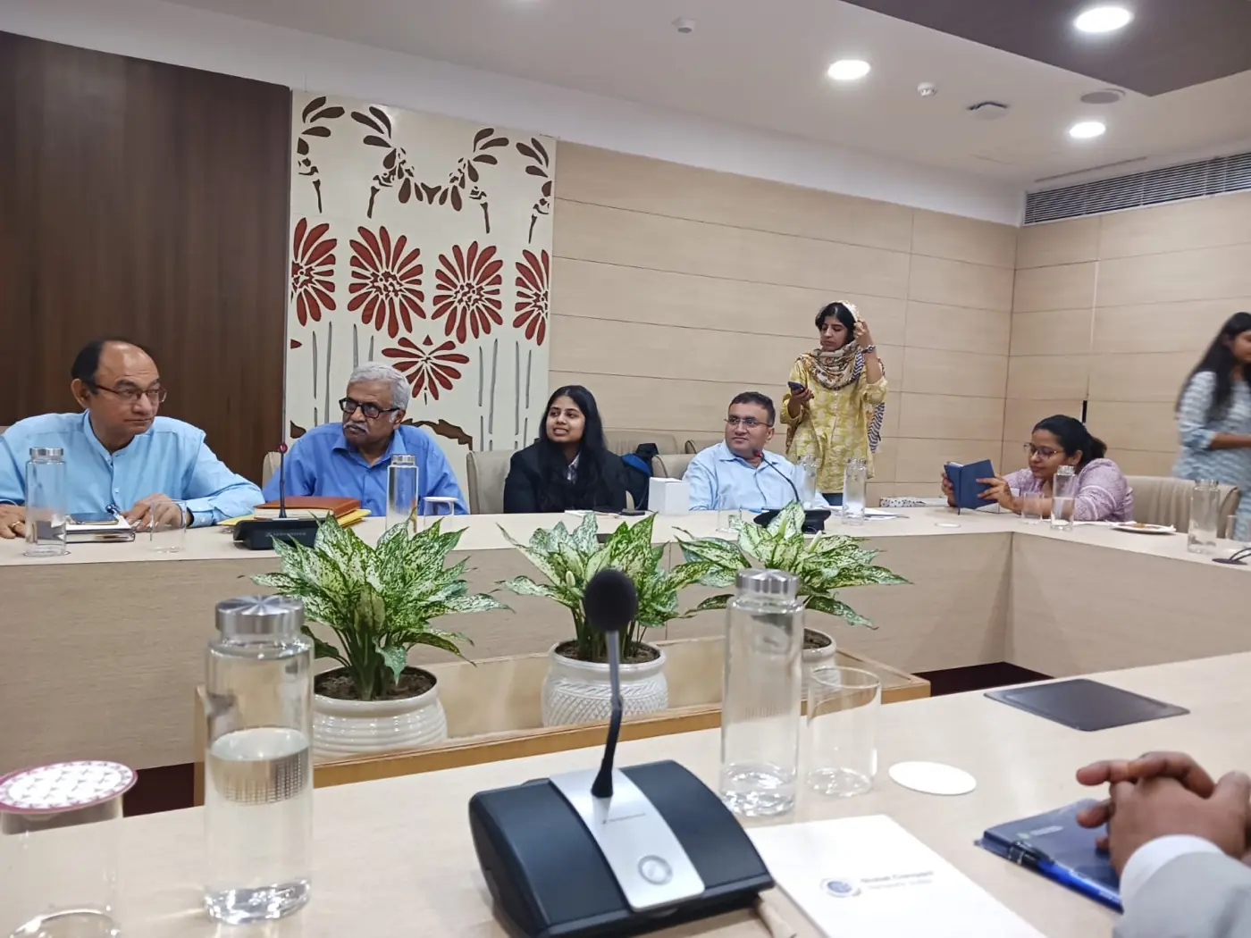 Participants at a P/ PRABHAVEE multi-stakeholder roundtable discussion